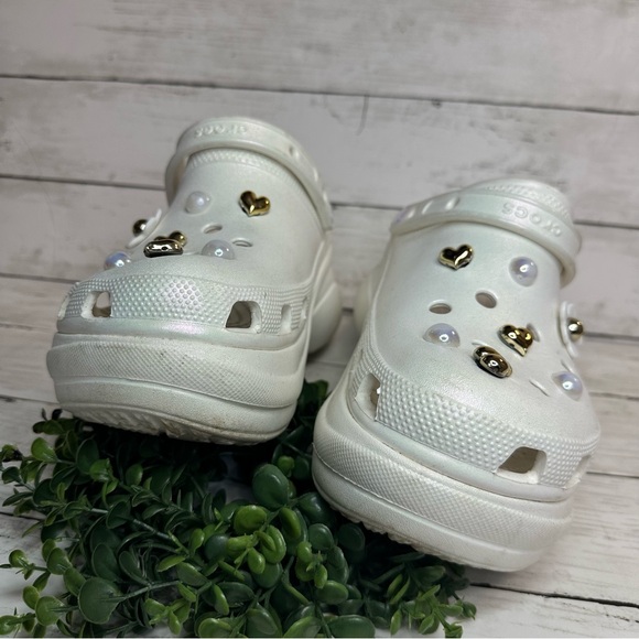 Crocs Classic Bae Iridescent Clogs SPECIAL EDITION - RARE Size 11 - Picture 3 of 11